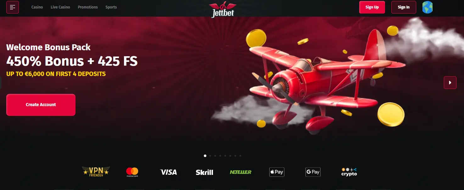 jetbet main banner